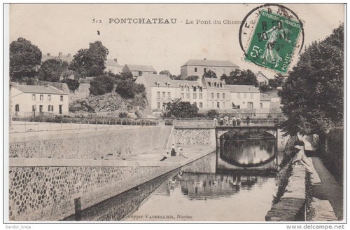 Cpa pontchateau le - cpa,