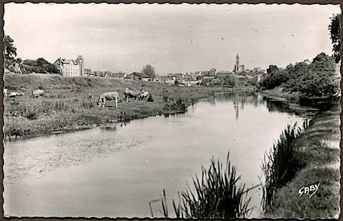 Cpa pont château joli - cpa,