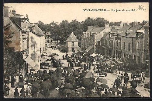 Cpa pont château - cpa, jour