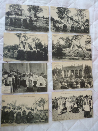 Lot cartes postales - lot, 8