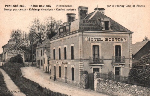 Carte postale pont chateau - carte,